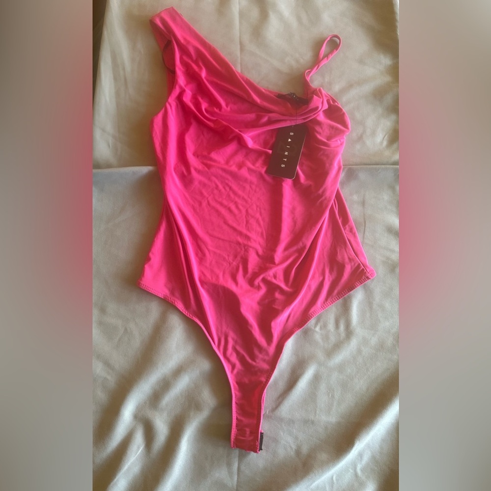 21 Saints Medium NWT Pink Bodysuit.